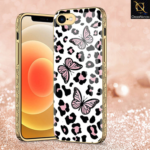 iPhone 8 / 7 Cover - Vanilla Dream Series - Premium Electroplated Shutterproof Case Soft Silicon Borders Case