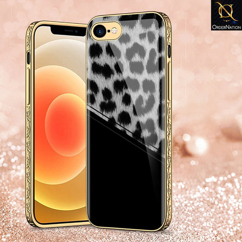 iPhone 8 / 7 Cover - Printed Skins Series - Premium Electroplated Shutterproof Case Soft Silicon Borders Case