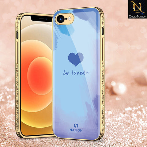 iPhone 8 / 7 Cover - Onation Heart Series - Premium Electroplated Shutterproof Case Soft Silicon Borders Case