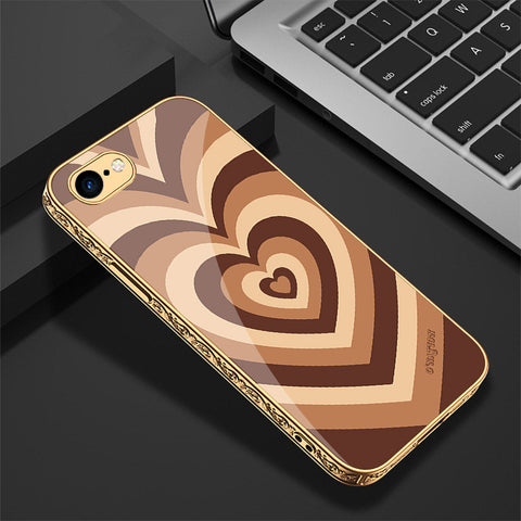 iPhone 8 / 7 Cover - O'Nation Heartbeat Series - Premium Electroplated Shutterproof Case Soft Silicon Borders Case