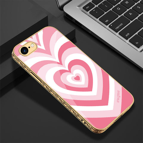 iPhone 8 / 7 Cover - O'Nation Heartbeat Series - Premium Electroplated Shutterproof Case Soft Silicon Borders Case