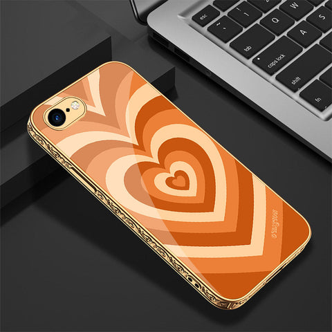 iPhone 8 / 7 Cover - O'Nation Heartbeat Series - Premium Electroplated Shutterproof Case Soft Silicon Borders Case