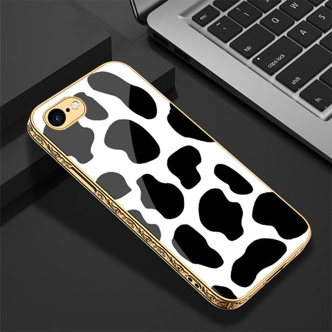 iPhone 8 / 7 Cover - Vanilla Dream Series - Premium Electroplated Shutterproof Case Soft Silicon Borders Case