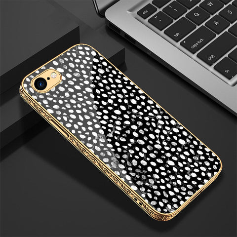 iPhone 8 / 7 Cover - Vanilla Dream Series - Premium Electroplated Shutterproof Case Soft Silicon Borders Case