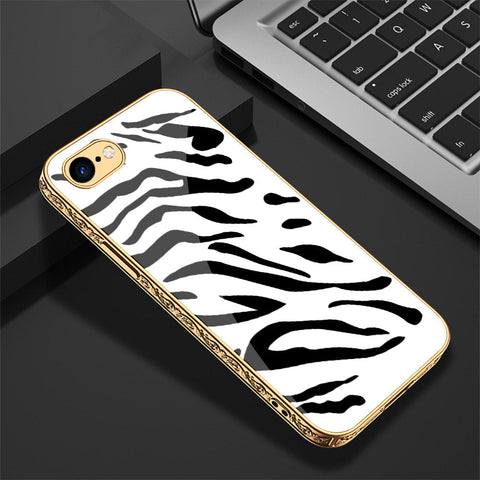 iPhone 8 / 7 Cover - Vanilla Dream Series - Premium Electroplated Shutterproof Case Soft Silicon Borders Case