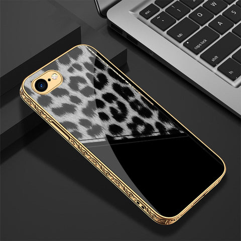 iPhone 8 / 7 Cover - Printed Skins Series - Premium Electroplated Shutterproof Case Soft Silicon Borders Case