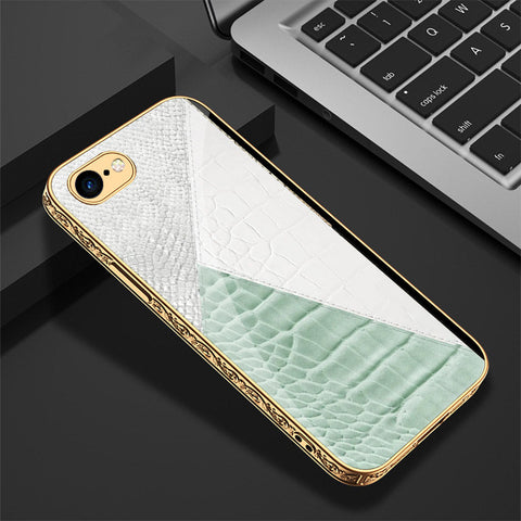 iPhone 8 / 7 Cover - Printed Skins Series - Premium Electroplated Shutterproof Case Soft Silicon Borders Case