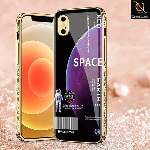 iPhone XS Max Cover - Limitless Series - Premium Electroplated Shutterproof Case Soft Silicon Borders Case