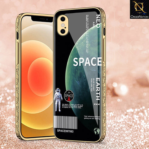 iPhone XS Max Cover - Limitless Series - Premium Electroplated Shutterproof Case Soft Silicon Borders Case