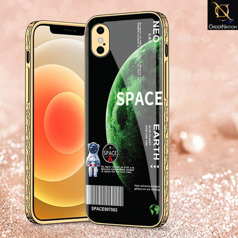 iPhone XS Max Cover - Limitless Series - Premium Electroplated Shutterproof Case Soft Silicon Borders Case