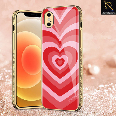 iPhone XS / X Cover - O'Nation Heartbeat Series - Premium Electroplated Shutterproof Case Soft Silicon Borders Case