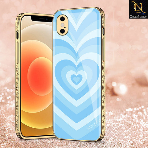 iPhone XS Max Cover - O'Nation Heartbeat Series - Premium Electroplated Shutterproof Case Soft Silicon Borders Case