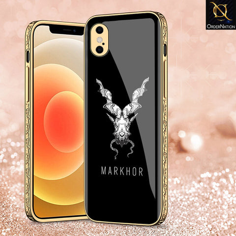 iPhone XS Max Cover - Markhor Series - Premium Electroplated Shutterproof Case Soft Silicon Borders Case