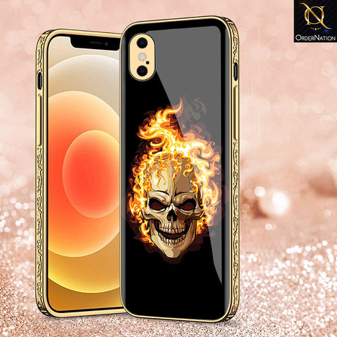 iPhone XS Max Cover - Stellar Series - Premium Electroplated Shutterproof Case Soft Silicon Borders Case