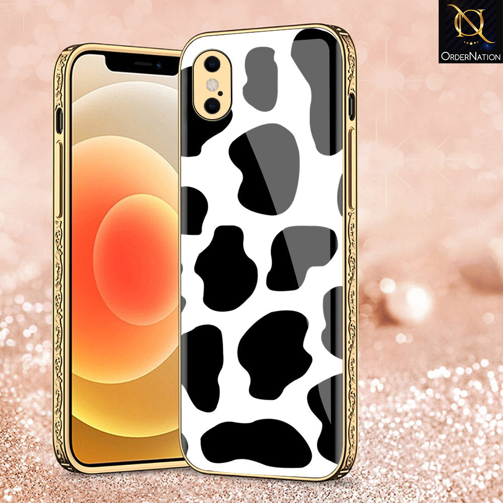 iPhone XS / X Cover - Vanilla Dream Series - Premium Electroplated Shutterproof Case Soft Silicon Borders Case