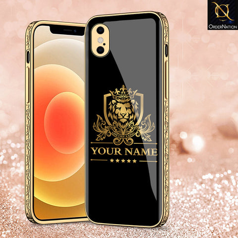 iPhone XS Max Cover - Gold Series - Premium Electroplated Shutterproof Case Soft Silicon Borders Case