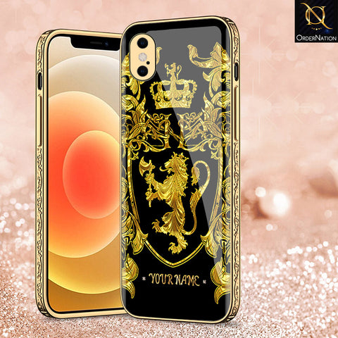 iPhone XS / X Cover - Gold Series - Premium Electroplated Shutterproof Case Soft Silicon Borders Case