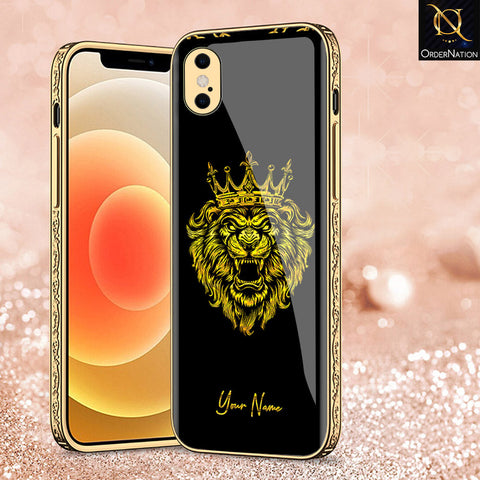 iPhone XS Max Cover - Gold Series - Premium Electroplated Shutterproof Case Soft Silicon Borders Case