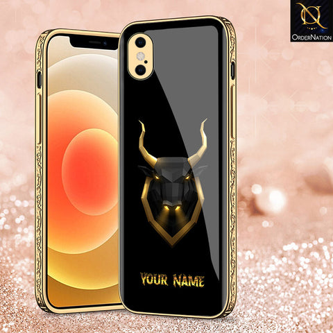 iPhone XS / X Cover - Gold Series - Premium Electroplated Shutterproof Case Soft Silicon Borders Case