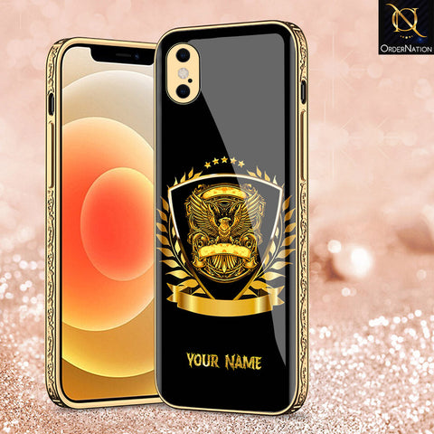 iPhone XS / X Cover - Gold Series - Premium Electroplated Shutterproof Case Soft Silicon Borders Case