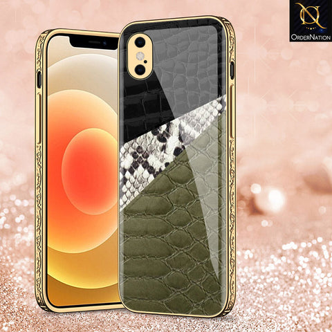 iPhone XS Max Cover - Printed Skins Series - Premium Electroplated Shutterproof Case Soft Silicon Borders Case