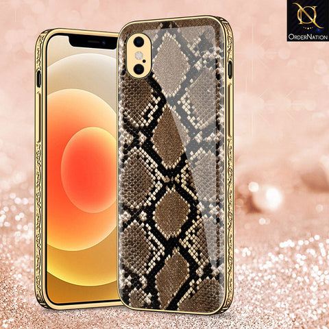 iPhone XS / X Cover - Printed Skins Series - Premium Electroplated Shutterproof Case Soft Silicon Borders Case