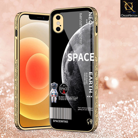 iPhone XS Max Cover - Limitless Series - Premium Electroplated Shutterproof Case Soft Silicon Borders Case