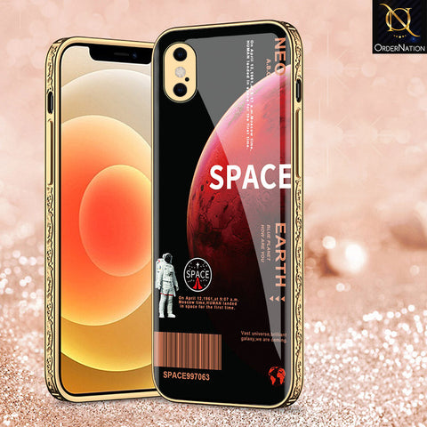 iPhone XS Max Cover - Limitless Series - Premium Electroplated Shutterproof Case Soft Silicon Borders Case