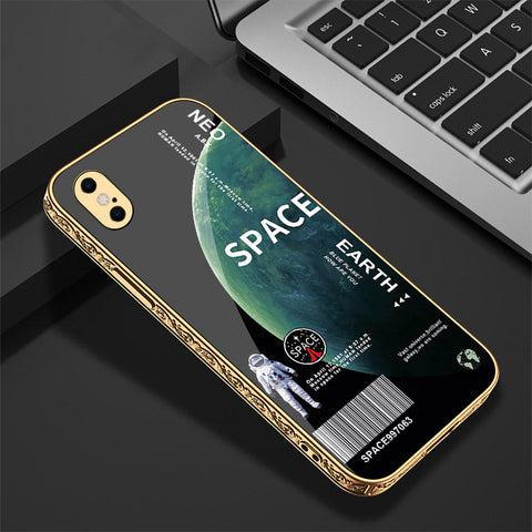 iPhone XS Max Cover - Limitless Series - Premium Electroplated Shutterproof Case Soft Silicon Borders Case