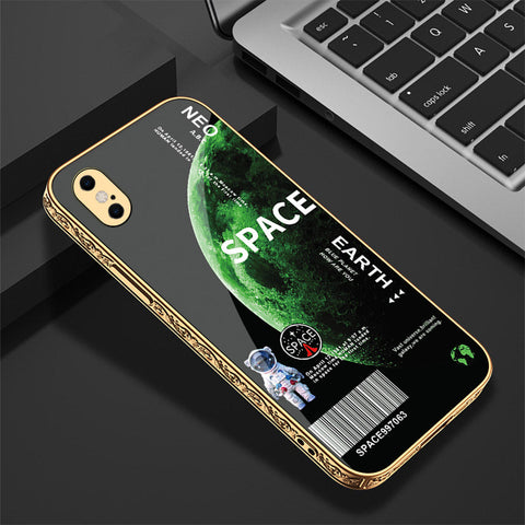 iPhone XS Max Cover - Limitless Series - Premium Electroplated Shutterproof Case Soft Silicon Borders Case