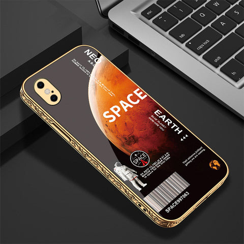 iPhone XS Max Cover - Limitless Series - Premium Electroplated Shutterproof Case Soft Silicon Borders Case