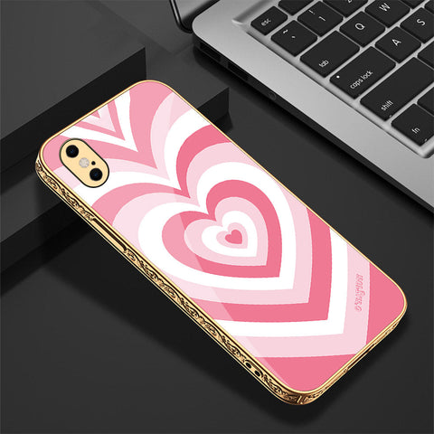 iPhone XS / X Cover - O'Nation Heartbeat Series - Premium Electroplated Shutterproof Case Soft Silicon Borders Case