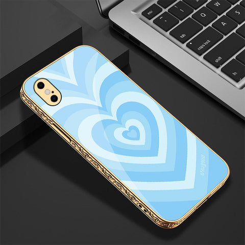 iPhone XS / X Cover - O'Nation Heartbeat Series - Premium Electroplated Shutterproof Case Soft Silicon Borders Case