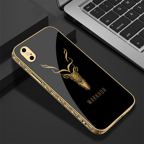 iPhone XS / X Cover - Markhor Series - Premium Electroplated Shutterproof Case Soft Silicon Borders Case