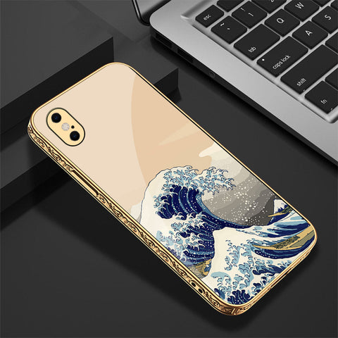 iPhone XS Max Cover - Stellar Series - Premium Electroplated Shutterproof Case Soft Silicon Borders Case