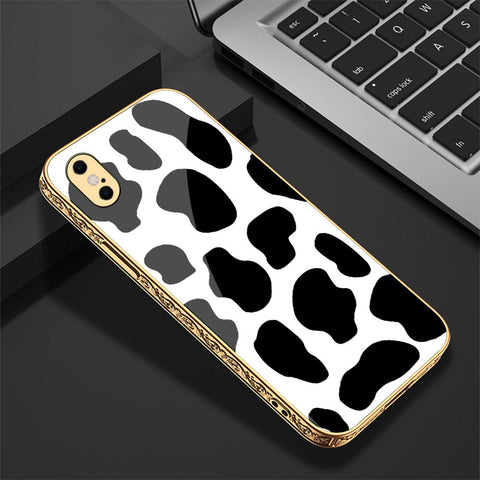 iPhone XS / X Cover - Vanilla Dream Series - Premium Electroplated Shutterproof Case Soft Silicon Borders Case