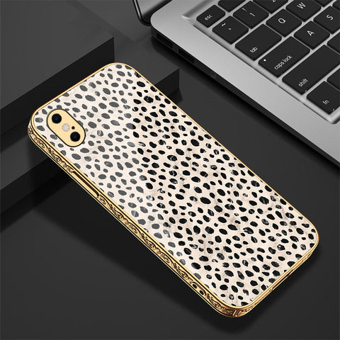 iPhone XS / X Cover - Vanilla Dream Series - Premium Electroplated Shutterproof Case Soft Silicon Borders Case