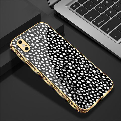 iPhone XS / X Cover - Vanilla Dream Series - Premium Electroplated Shutterproof Case Soft Silicon Borders Case