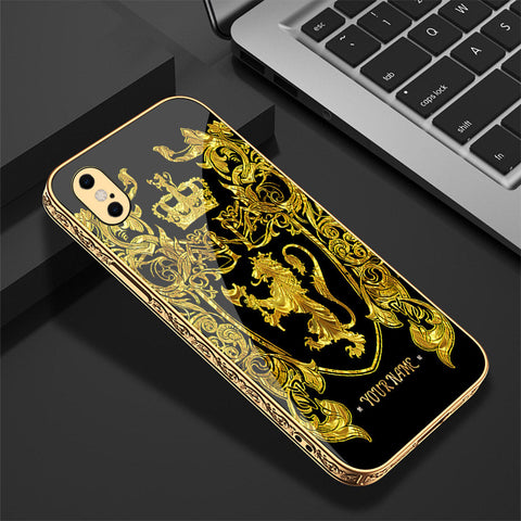 iPhone XS / X Cover - Gold Series - Premium Electroplated Shutterproof Case Soft Silicon Borders Case