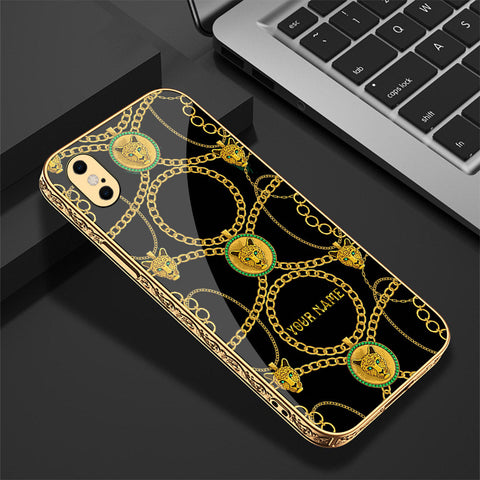 iPhone XS / X Cover - Gold Series - Premium Electroplated Shutterproof Case Soft Silicon Borders Case