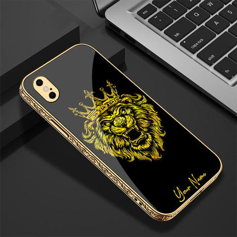 iPhone XS Max Cover - Gold Series - Premium Electroplated Shutterproof Case Soft Silicon Borders Case