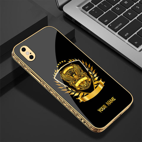 iPhone XS Max Cover - Gold Series - Premium Electroplated Shutterproof Case Soft Silicon Borders Case