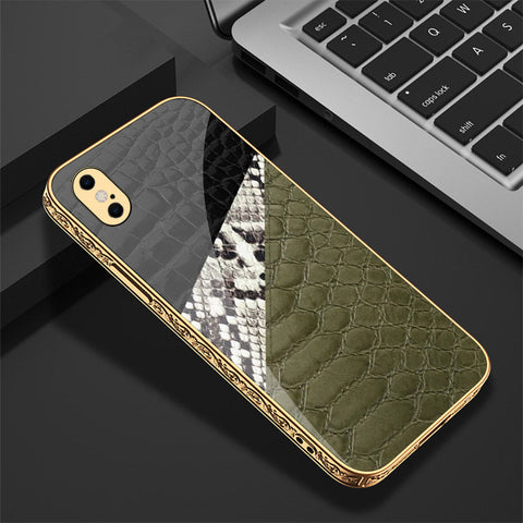 iPhone XS / X Cover - Printed Skins Series - Premium Electroplated Shutterproof Case Soft Silicon Borders Case