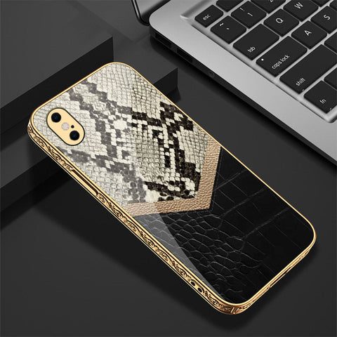 iPhone XS / X Cover - Printed Skins Series - Premium Electroplated Shutterproof Case Soft Silicon Borders Case