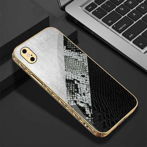 iPhone XS / X Cover - Printed Skins Series - Premium Electroplated Shutterproof Case Soft Silicon Borders Case