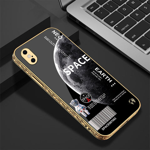 iPhone XS Max Cover - Limitless Series - Premium Electroplated Shutterproof Case Soft Silicon Borders Case