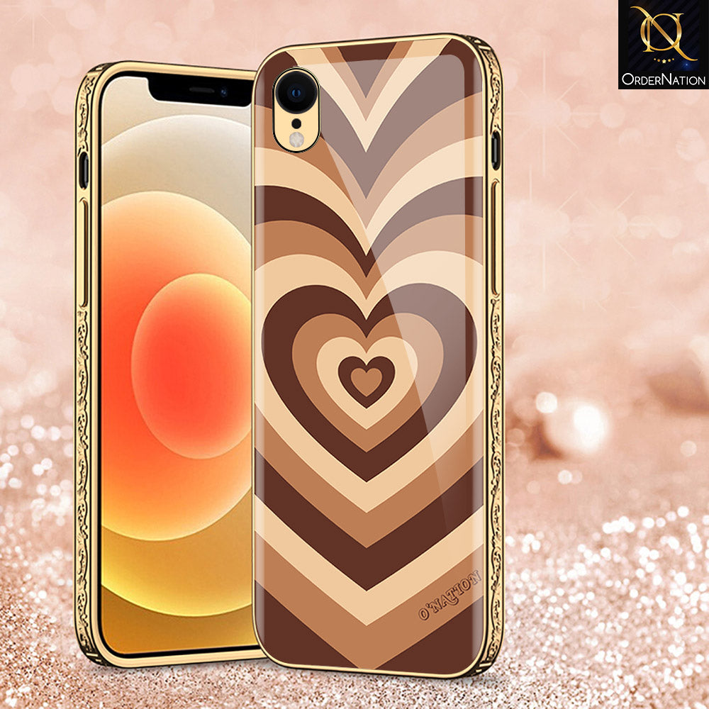 iPhone XR Cover - O'Nation Heartbeat Series - Premium Electroplated Shutterproof Case Soft Silicon Borders Case