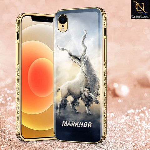 iPhone XR Cover - Markhor Series - Premium Electroplated Shutterproof Case Soft Silicon Borders Case