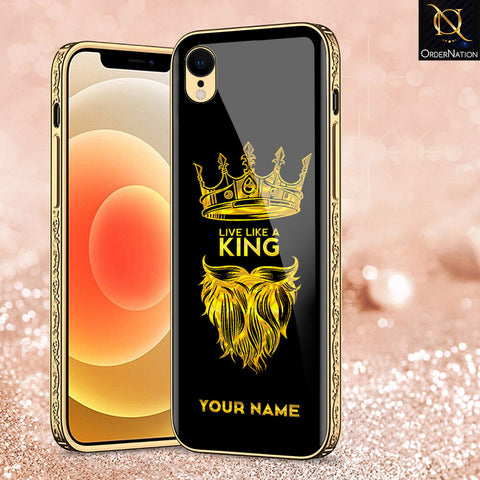 iPhone XR Cover - Gold Series - Premium Electroplated Shutterproof Case Soft Silicon Borders Case