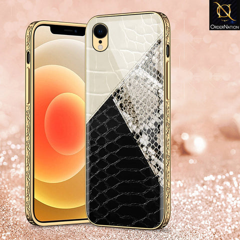 iPhone XR Cover - Printed Skins Series - Premium Electroplated Shutterproof Case Soft Silicon Borders Case